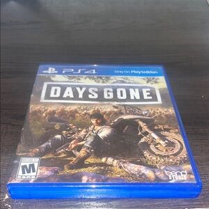 Days Gone PS4 Game - Blue Case